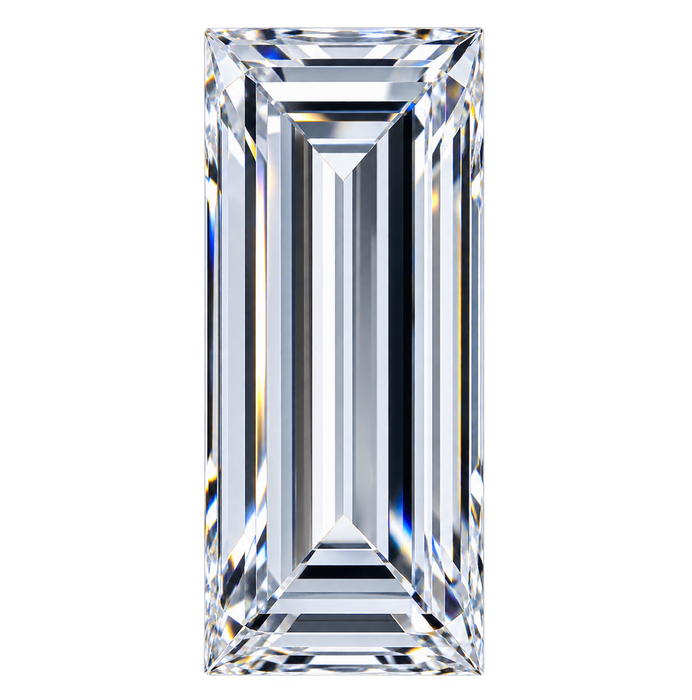 Baguette cut diamond
