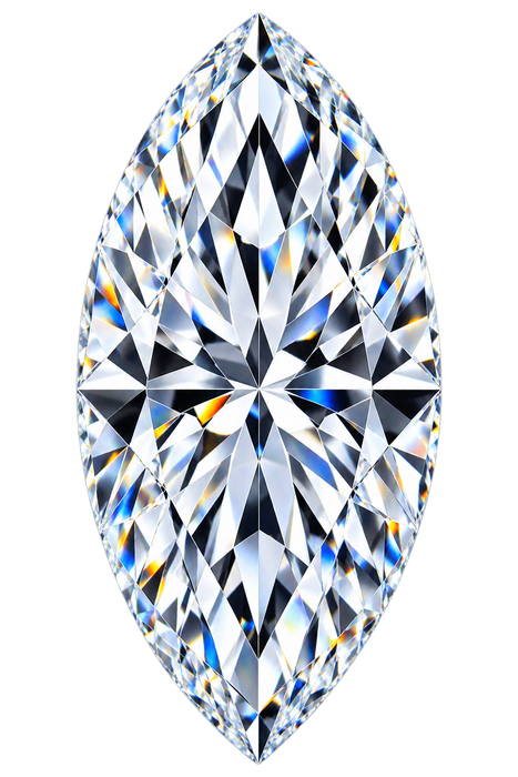 Marquise cut diamond